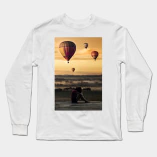 Balloons in the Sky Long Sleeve T-Shirt